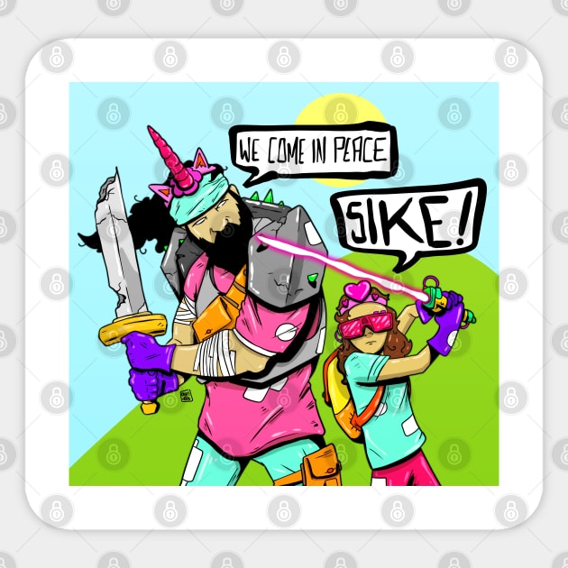 SIKE Sticker by Ohhmeed